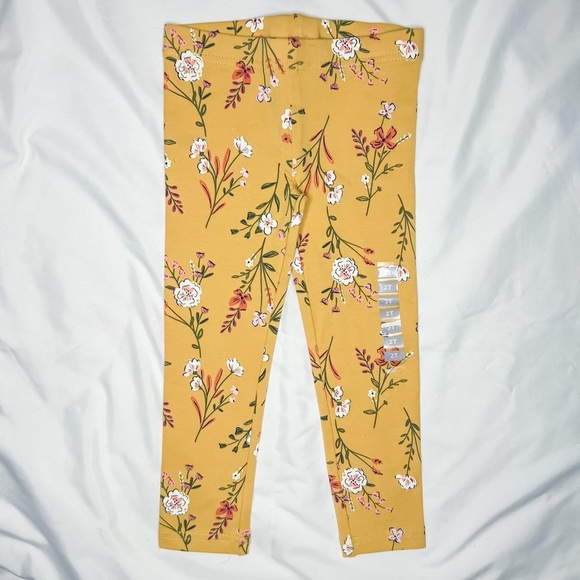 Carter’s | Toddler Girls’ Floral Leggings | 2T - Picture 7 of 7